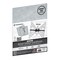 Printworks Printable Silver Glitter Cardstock, 15 Sheets, 8.5” x 11” (00515)